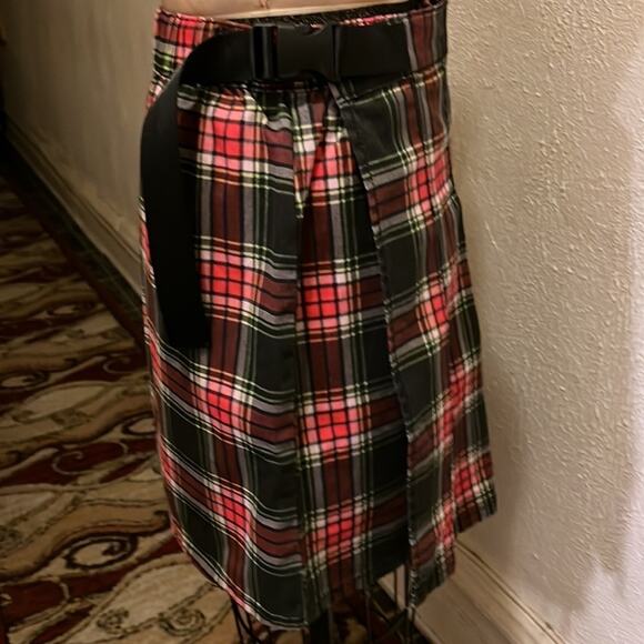 BP Plaid Pleated Skirt NWOT Size M - Picture 6 of 11